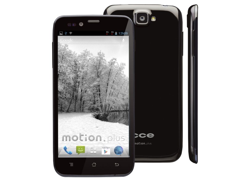 Smartphone CCE Motion Plus SK504 Câmera 8,0 MP Desbloqueado 2 Chips 4 GB Android 4.1 (Jelly Bean) Wi-Fi 3G