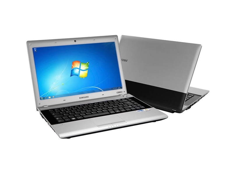 Notebook Samsung LED 14" 2GB 500GB Intel Pentium Dual Core P6200 Windows 7 Starter RV411-BD4