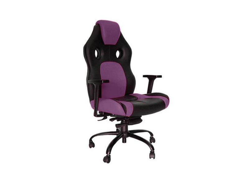 Cadeira Gamer Para Escritório Linha Gamer Racing Cor Roxo - Design Off