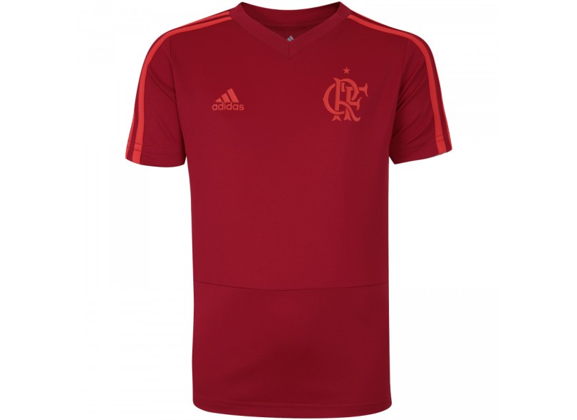 Camisa Treino infantil Flamengo 2018/19 Adidas