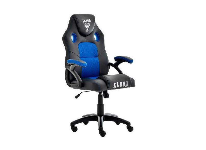 Cadeira Gamer Jungle Black/Blue Clanm