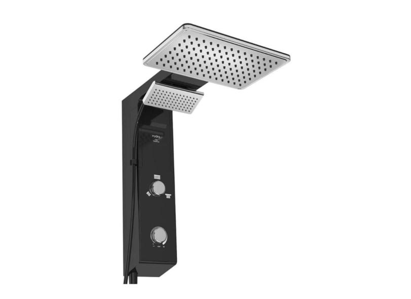Chuveiro Eletrônico Hydra Falls Preto/Cromado 220V 7700W