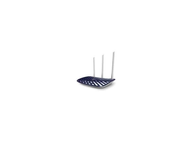 Roteador TP-Link Dual Band 750Mbps, 3 Antenas - AC750