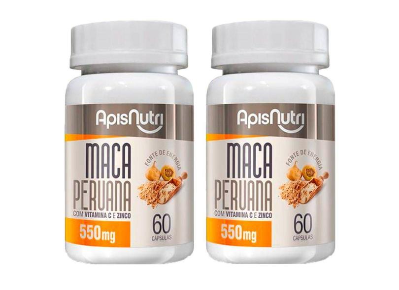 Maca Peruana - 60 cápsulas - Apisnutri