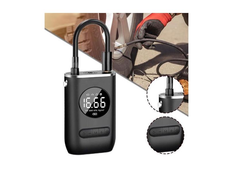 Calibrador Ar Digital Portátil Compressor Pneus Boia - CORREIA ECOM