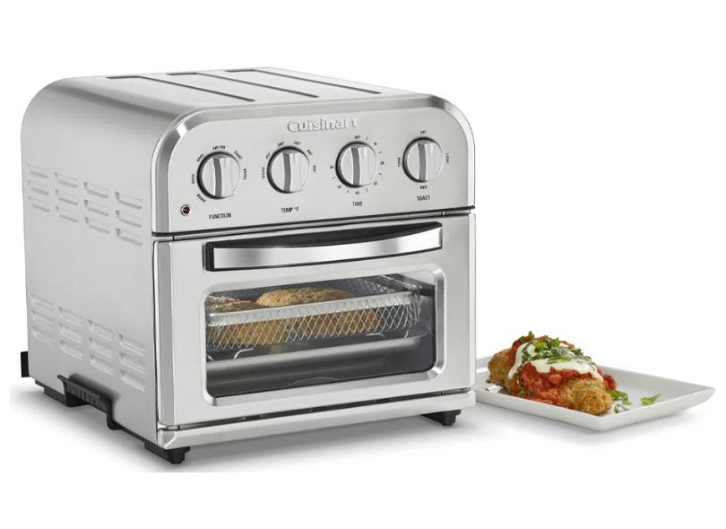 Fritadeira Elétrica Sem óleo Oven Air Fryer Cuisinart AFR25 10l cor