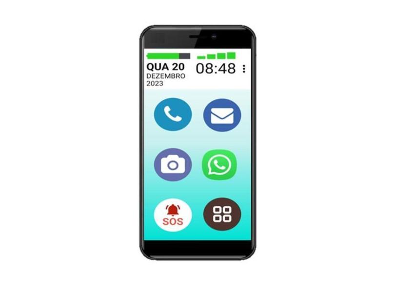 Vovô&vovófone 4g 128gb tela grande 6.5 faz chamadas de video - Nokia