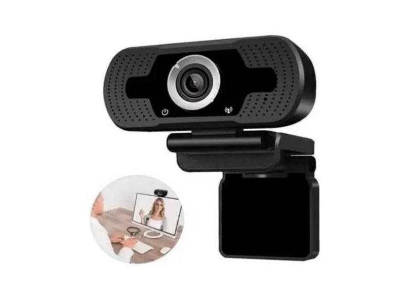 Webcam 1080p Full Hd Com Microfone Embutido Plug And Play - oem