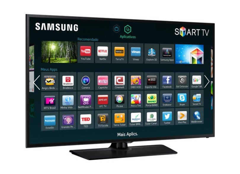 Smart TV TV LED 58" Samsung Série 5 Full HD Netflix UN58H5203 2 HDMI