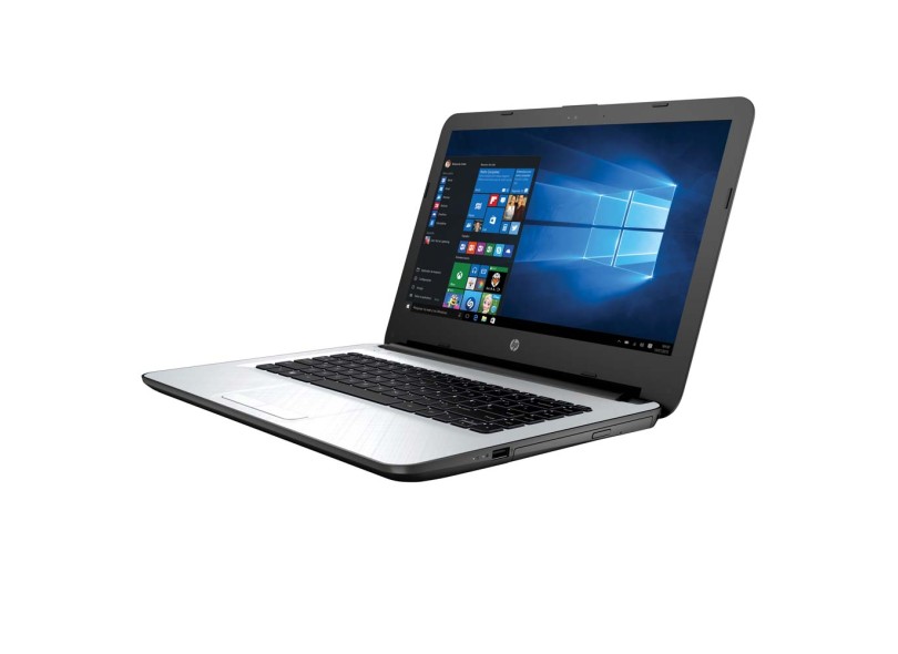 Notebook HP Intel Core i3 5005U 4 GB de RAM HD 500 GB LED 14 " Windows 10 14-ac108br