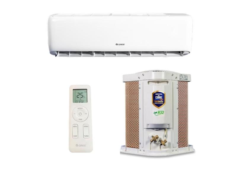 Ar Condicionado Inverter Gree 9000 Btus Quente e Frio 220v G-Top Auto R-32 Wi-Fi