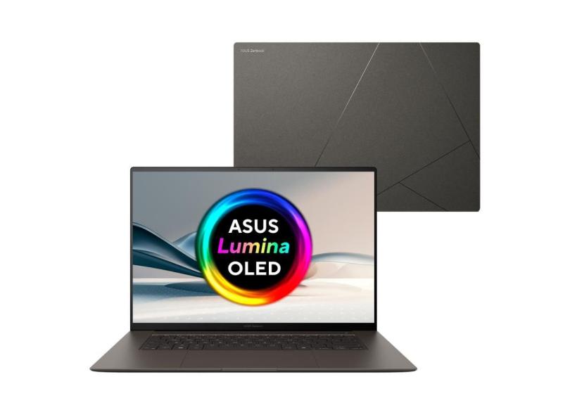 Notebook ASUS Zenbook S 16 UM5606WA AMD Ryzen AI 9 HX 370 32Gb Ram 1Tb SSD Windows 11 Home 16&quot; OLED Zumaia Gray - RJ265W