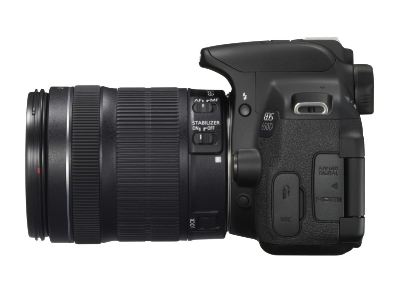 Câmera Digital DSLR (Profissional) Canon EOS 18 mpx Full HD T4i 18-55 mm