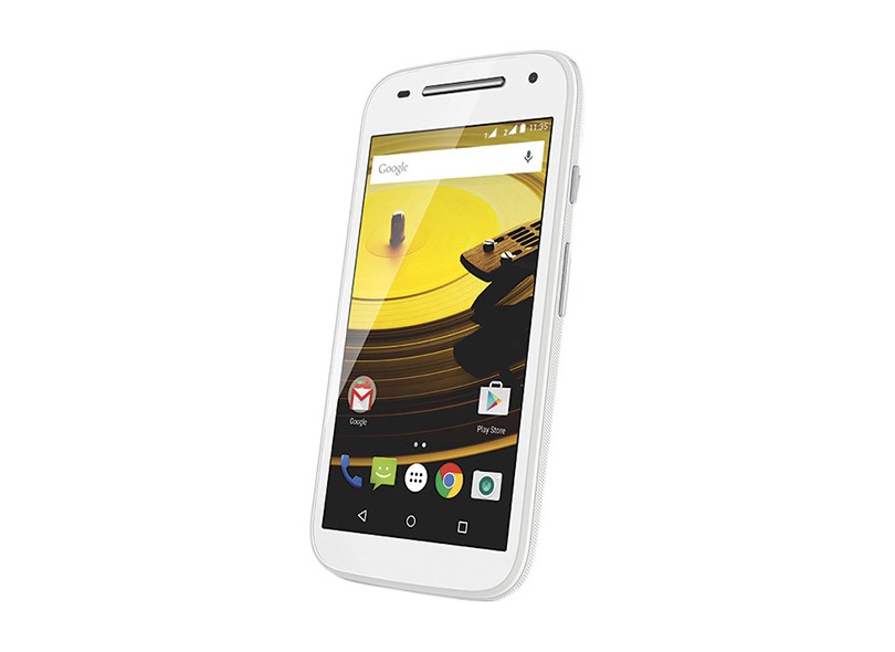 Smartphone Motorola Novo Moto E 2ª Geração XT1506 5,0 MP 2 Chips 8GB Android 5.0 (Lollipop) 3G Wi-Fi