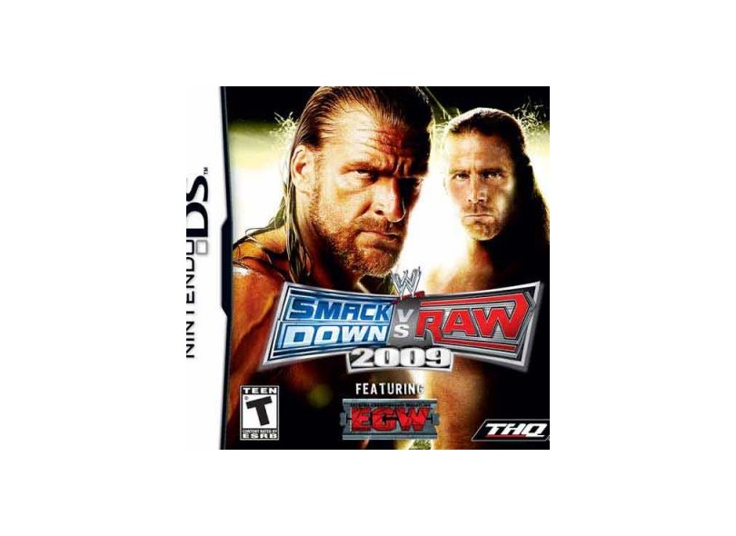 Jogo WWE Smackdown vs. Raw 2009 THQ NDS