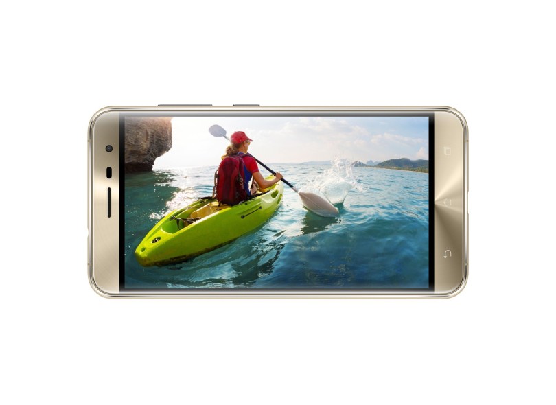 Smartphone Asus ZenFone 3 Leitor Biométrico Acelerômetro Giroscópio 16,0 MP 2 Chips 32GB 3G 4G Wi-Fi