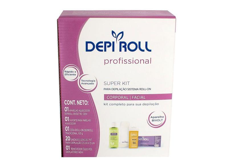 Depilador DepiRoll Super Kit