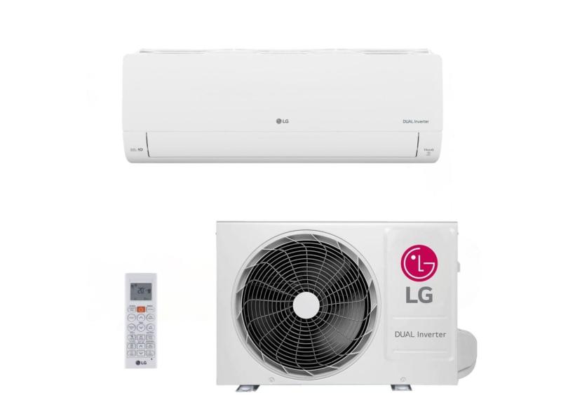 Ar-Condicionado Split HW LG Dual Inverter Voice +AI 24.000 BTUs R-32 Só Frio 220V