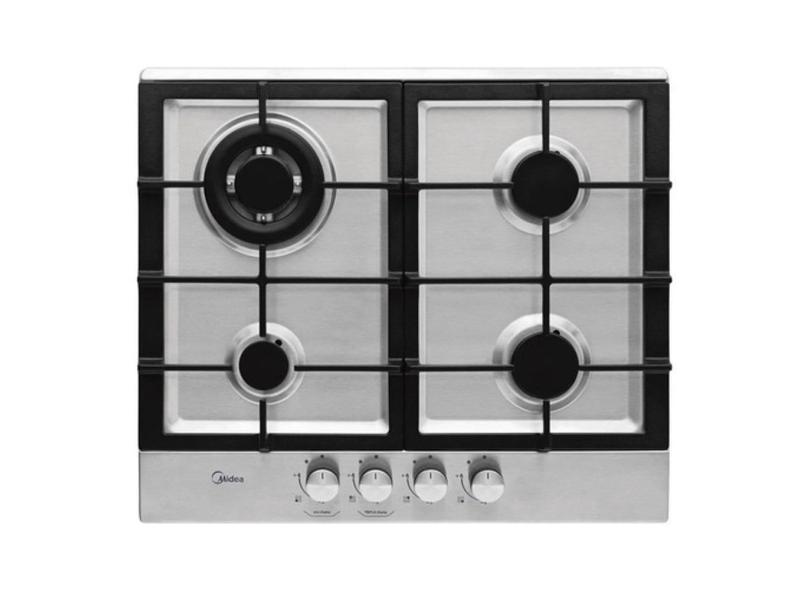 Cooktop Midea 4 Bocas 60 Hz 3800w Bivolt Tripla Chama Cyb4b