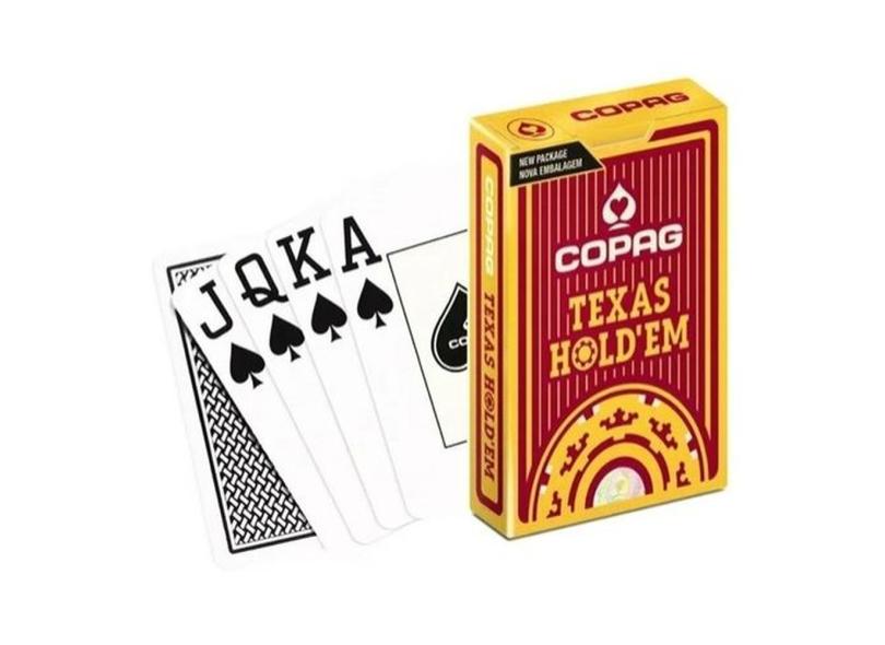 Texas Holdem baralhos Copag marcados luminosas