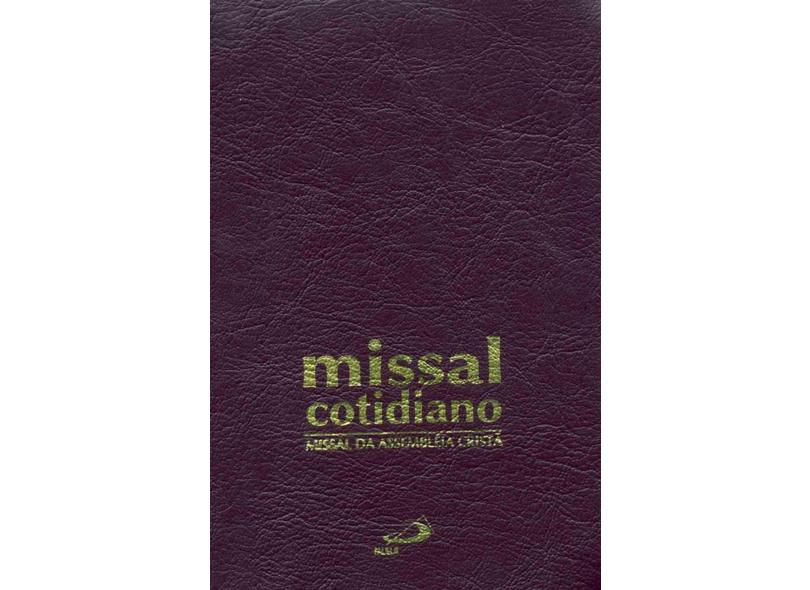 Missal Cotidiano da Assembleia Cristã - Zíper - Sagrada Congrega&#231;&#227;o Para O Culto Divino - 9788534910644