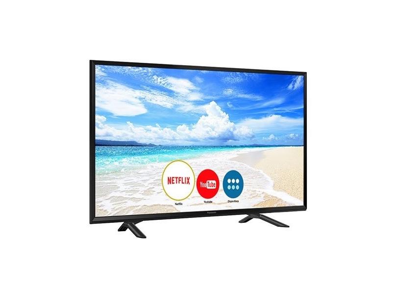 Smart TV TV LED 32" Panasonic Netflix TC-32FS600B 2 HDMI