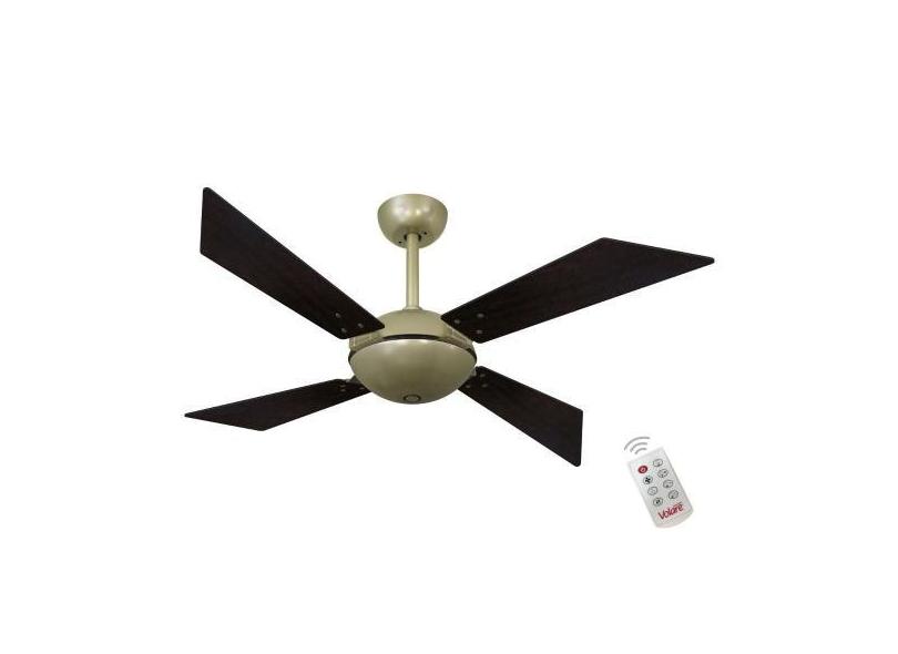 Ventilador Tecno Off Tabaco 127V E Controle Remoto - Volare