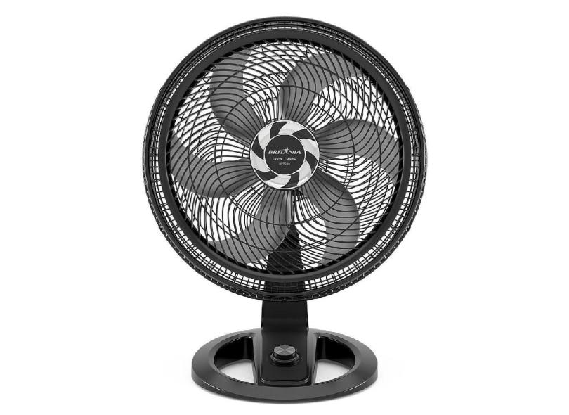 Ventilador de Mesa 58cm 6 Pás Britânia Maxx Force BVT500 Preto 127V