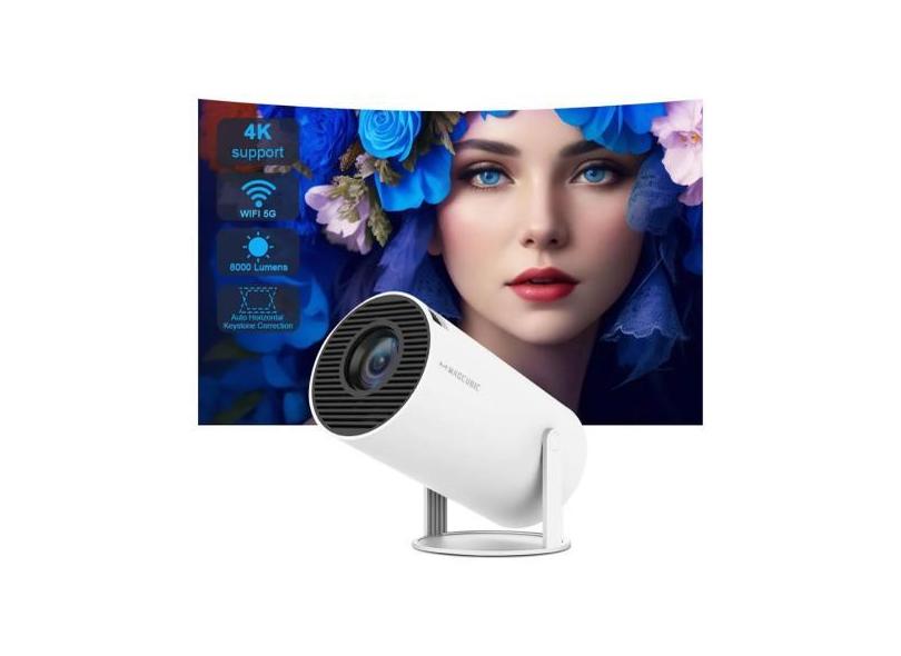 Projetor Android 4k Hd Smart Wifi Bluetooth Envio Imediato - hy300