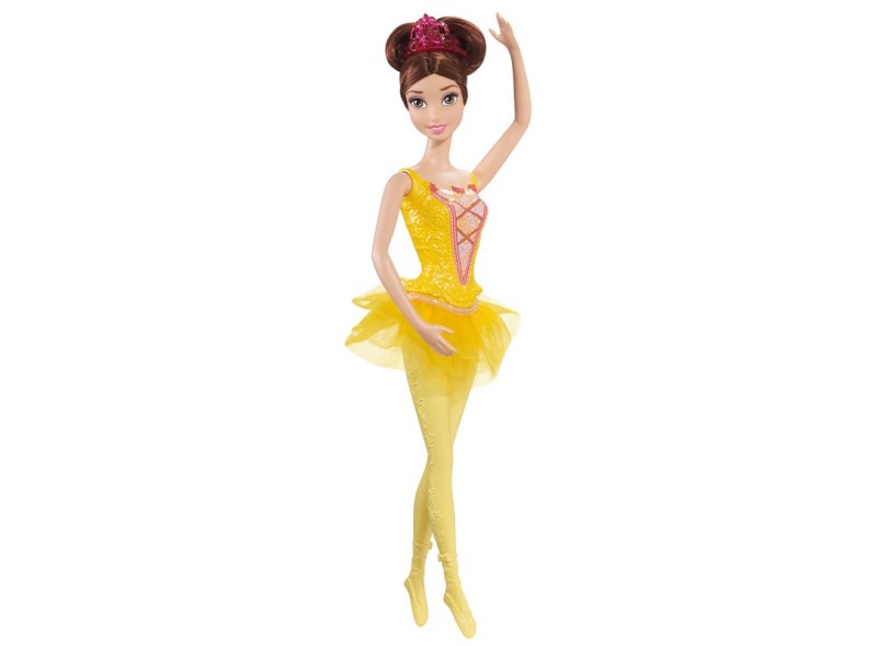 Boneca Princesas Disney Bela Bailarina CGF30 Mattel