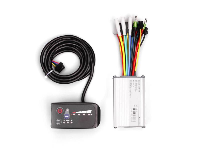 Hosioe Controlador elétrico para bicicleta 250W / 350W Tela LCD LED à prova d'água Controlador elétrico sem escova para bicicleta elétrica