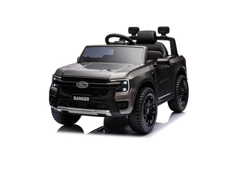 Carrinho Elétrico Infantil Ford Ranger 12V Cinza