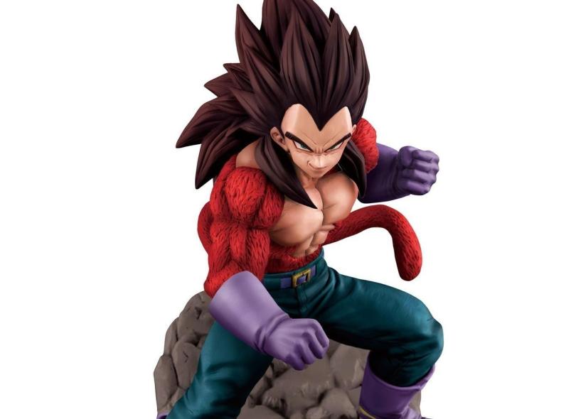 Vegeta Super Sayajin - Miniatura Colecionável Dragon Ball Super