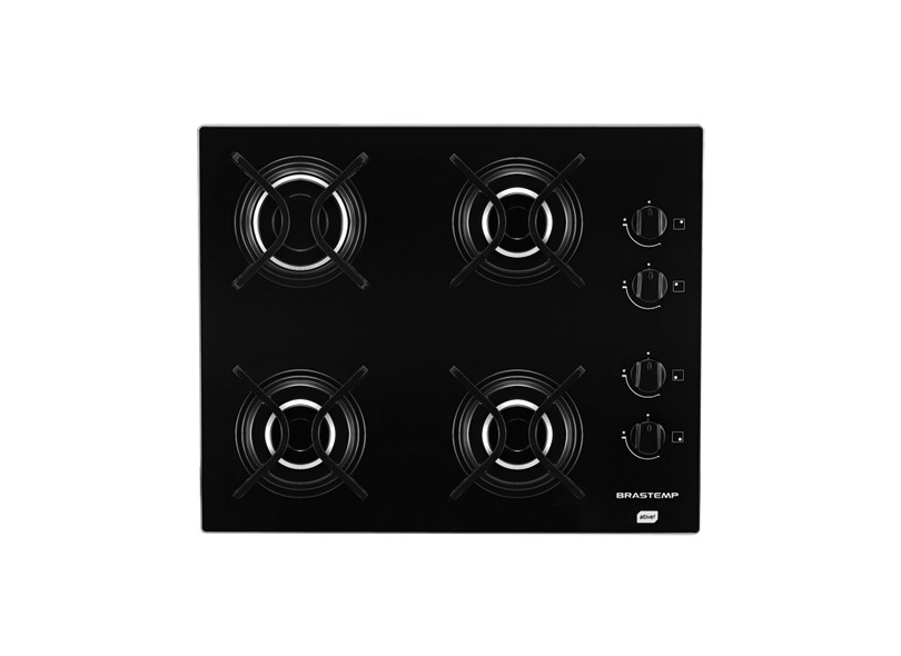 Cooktop Brastemp Ative BDD61AE 4 Bocas Acendimento Superautomático com