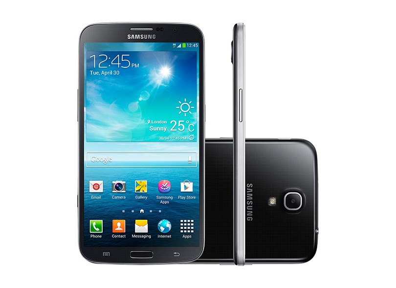 Smartphone Samsung Mega I9200 Câmera Desbloqueado 1 Chip Wi-Fi
