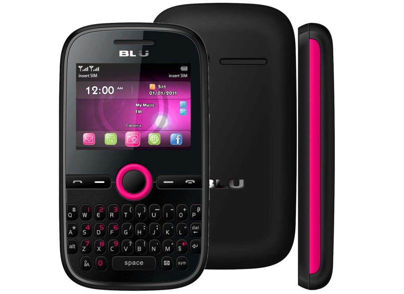 Celular Blu Deco Mini Câmera 1,3 MP Desbloqueado 3 Chips