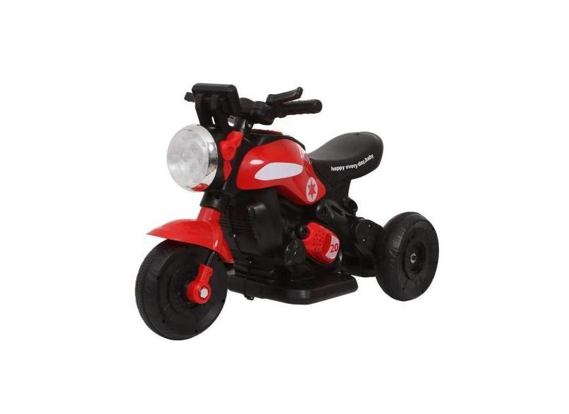 Mini Moto Elétrica Vermelha Infantil 1254 - Bang Toys