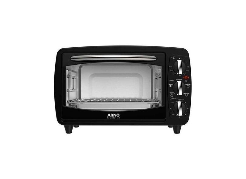 Forno Elétrico 20 Litros Arno For2 Preto 220v Airfry 5 em 1