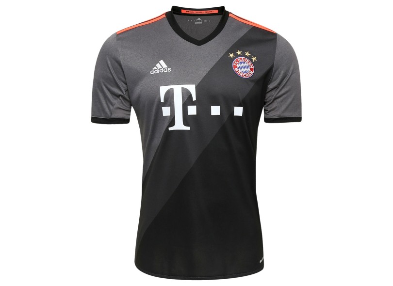 Camisa Torcedor Bayern de Munique II 2016/17 com Número Adidas