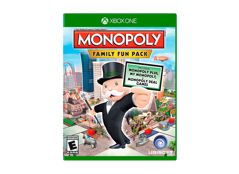 Jogo Monopoly Family Fun Pack Xbox One Ubisoft