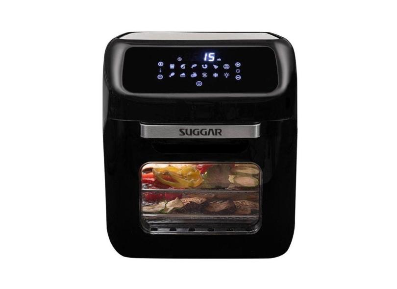 Fritadeira Air Fryer Oven 12 Litros Preto Suggar 127V