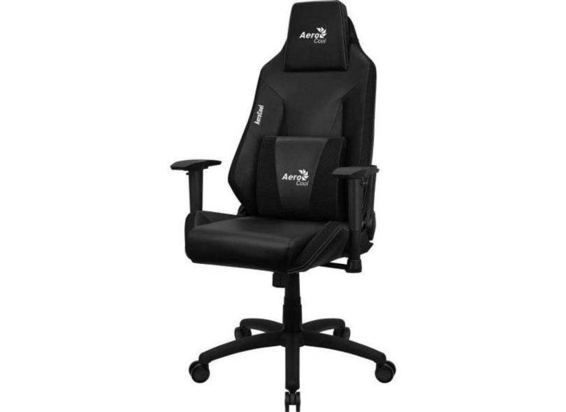 Cadeira Gamer Aerocool Admiral Smoky Black Preta