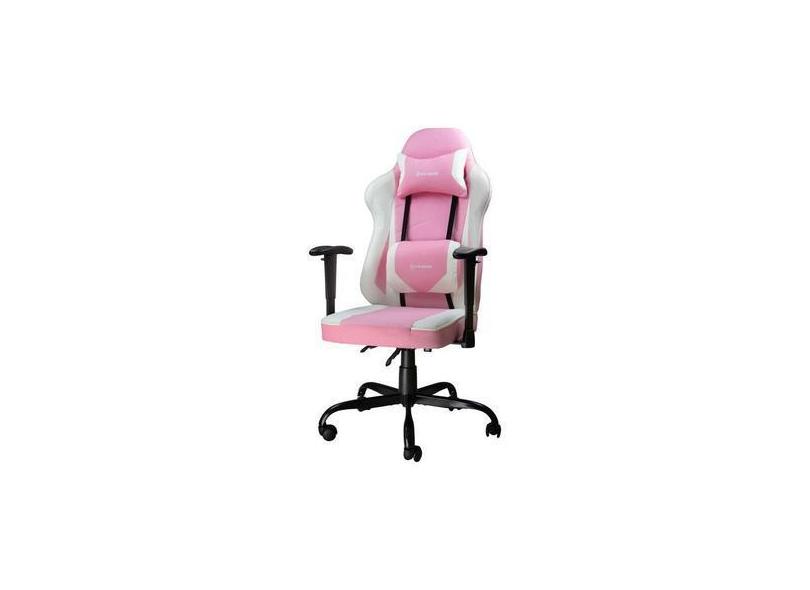 Cadeira Gamer Von Racer Wb 8640 Ajustavel Branco E Rosa