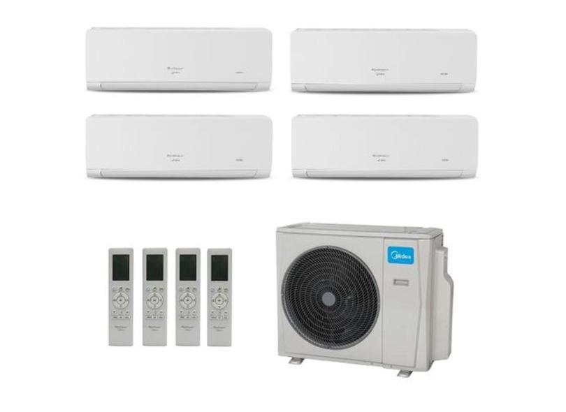 Ar Condicionado Multisplit HW Inverter 36.000 Btu (3x Evap 12.000 + 1x Evap 18.000) Quente Frio 220v