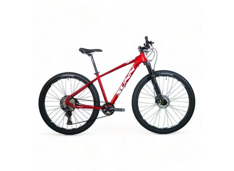 Bicicleta Aro29 Tam 19 Marca Sunn Modelo Hidra 12v Shimano Deore E Suspensão A Ar Com Trava Remota