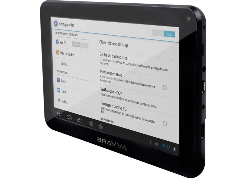 Tablet Bravva Wi-Fi 8.0 GB TFT 7 " BV-4000DC