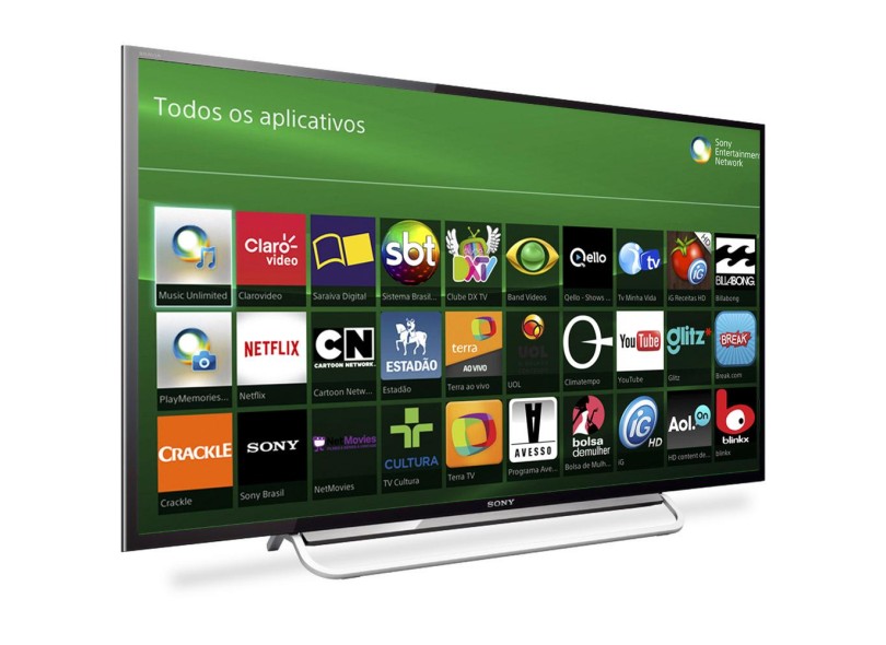 TV LED 40" Smart TV Sony Bravia Full HD 4 HDMI KDL-40W605B