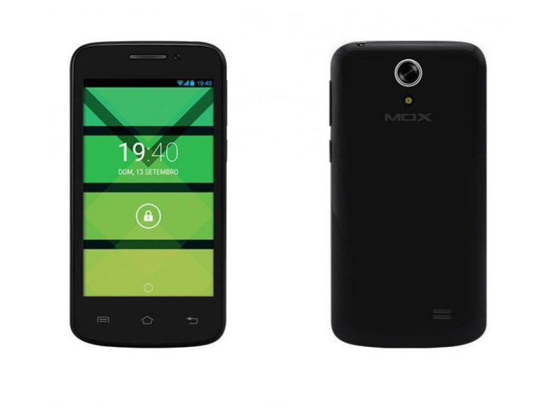 Smartphone Mox 2GB A41 2 Chips Android 4.2 (Jelly Bean Plus) 3G Wi-Fi