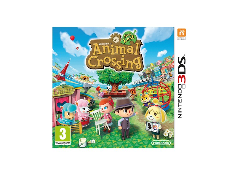 Jogo Animal Crossing New Leaf Nintendo Nintendo 3DS