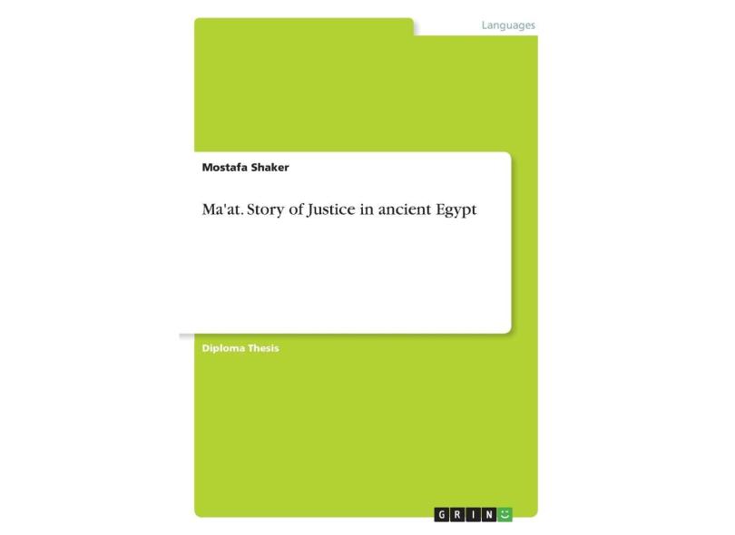 Maat. Story Of Justice In Ancient Egypt em Promoção é no Buscapé